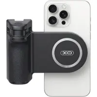 XO , Magnetische MagSafe-houder voor smartphones met Bluetooth-ontgrendeling, Zwart