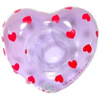Swim Essentials Zwembadbekerhouder - Lila - Hart