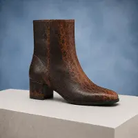 Lureaux Savanna Scale Lady Boot - - Nette Kleurrijke Schoenen Met - Of Zonder - Print - Heren