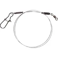 FOX Rage Rage Strike Point Jerk Leader Single Strand Titanium (2 pcs) - Maat : 40cm - 0.8mm