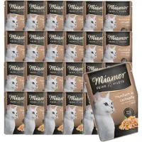 Miamor Feline Filets Tonijn en Zalm in Gelee Zak 12x100 g