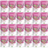 Schesir Kattenvoer Tonijn - Kip - Ham in Gelei 85 gr