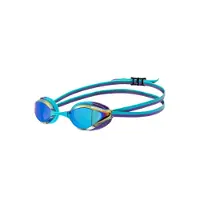 Arena Bril 'Python Mirror' aqua / grijs
