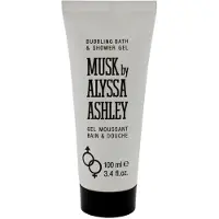 Alyssa Ashley Musk Bubbelbad en Douchegel door voor Unisex - 100 ml Douchegel