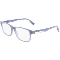 Lacoste L3649 N 52/15/135 Matte blauwe lumi Bio geïnjecteerde BRIL L3649 N