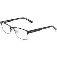 Lacoste L2217 N 52/17/140 Matte zwarte Metalen Zonnebril MAN L2217 N