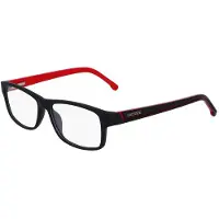 Lacoste L2707 ON 51/15/140 Matte zwart/rood Bio geïnjecteerd MAN L2707 ON