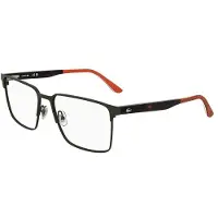 Lacoste L2314 N 58/17/145 Matte grijze Metalen Zonnebril MAN L2314 N