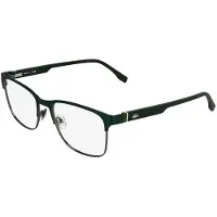 Lacoste L2319 54/18/145 Matte groene Metalen Zonnebril MAN L2319
