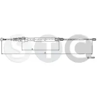 STC T483746 Handremkabel