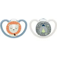 Nuk Perfect Match Air Night fopspeen siliconen 6-18m 2st