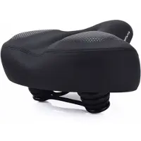 INF Zacht schuim fietszadel Black