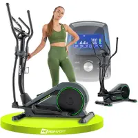 Hop-Sport HS-120C Prim – Crosstrainer – 14 kg Vliegwiel – 32 Weerstandsniveaus – App-Compatibel