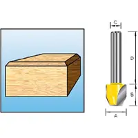 Makita Accessoires Afkantfrees HM R30 S8 - D-10659