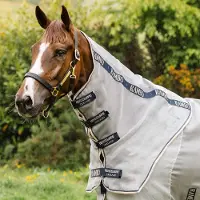 Horseware Protector Nekhoes - Navy/Zilver - XL