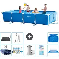 Intex Rechthoekig zwembad - 450x220x84 cm - 9-delig - Model S40275