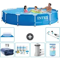 Intex Framezwembad, rond - 366x76 cm - 7-delig, model S41601