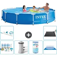 Intex Framezwembad, rond - 366x76 cm - 7-delig, model S41589