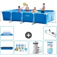 Intex Rechthoekig zwembad - 450x220x84 cm - 7-delig - Model S40305