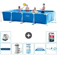 Intex Rechthoekig zwembad - 450x220x84 cm - 8-delig - Model S40269