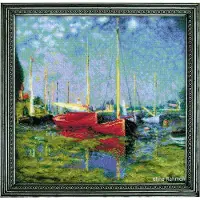 Riolis Argenteuil after C. Monet's Painting Aida Borduurpakket - 1779