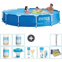 Intex Framezwembad, rond - 366x76 cm - 9-delig, model S43221