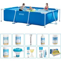 Intex Rechthoekig zwembad - 300x200x75 cm - 11-delig - S43239