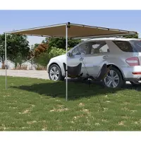 vidaXL Luifel voor camper en caravan 3x3x2,15 m beige