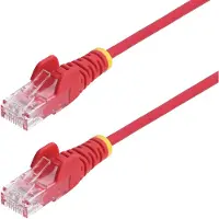 StarTech.com .com N6PAT300CMRDS, 3 meter, Cat6, U/UTP (UTP), RJ-45, RJ-45, Rood