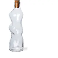 Ferm Living Dimple karaf 1 L Clear