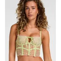 Hunkemoller Bustier Harriet Groen Dames | Maat: L