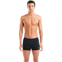 Arena - Graphic Swim Short Stripes - Zwembroek 5, zwart