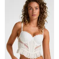 Hunkemoller Korset 'Gaia' wit