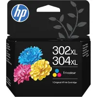 HP 302XL/304XL Cartridge Kleur