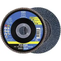 PFERD TOOLS 69300934 PFC 125 Z 40 START STEELOX Lamellenschijf Diameter 125 mm Boordiameter 22.23 mm Korrelgrootte (num) 40 Staal, RVS 10 stuk(s)