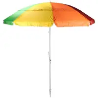 Pro Beach Strandparasol | | Ø 220 cm (Multi, UPF 50+)