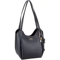 GUESS Dames Zwarte Melody-bucketbag (OSFA), Casual, Polyurethaan HWBG9735030
