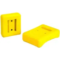 Best Divers Rubber Coated Weight Geel 2 kg