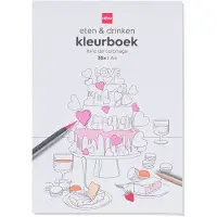 Kleurboek A4 Eten En Drinken