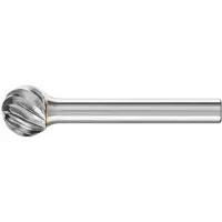 PFERD TOOLS 21112882 Freesstift Bol Lengte 51 mm Afmeting, Ø 12 mm Werklengte 10 mm Schachtdiameter 6 mm