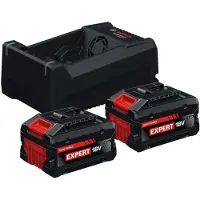 Bosch Starter-set 2x Exba18v-55 Batterijlader