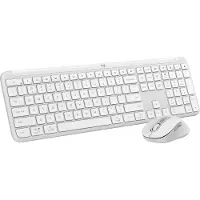 Logitech MK950 Signature Slim Draadloze Toetsenbord en Muis Combo Qwerty Wit