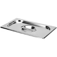 YATO Professioneel Gastronorm Deksel GN 1/4 – Hoogwaardig RVS 201 – Matte Afwerking – Temperatuurbestendig -40°C tot +300°C – Duurzaam GN Deksel voor Horeca & Catering