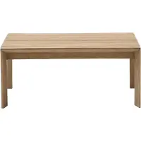 Kave Home Tuintafels Ataman - Acaciahout - blank - 83 x 35 x 83 cm