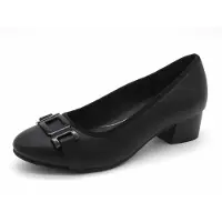 Jana Dames Pump - 22368-001 Zwart - Wijdte H - Maat 41