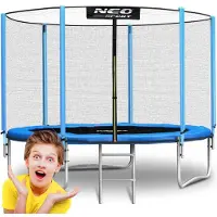 Neo-Sport Serie - Tuintrampoline - 6ft - 183cm - Inclusief Veiligheidsnet en Ladder