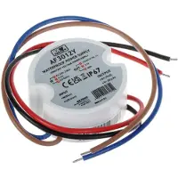 Mw Power AF3012Y, 30W, 12V LED-voeding, IP67, rond