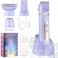 Hatteker Tondeuse met Vakuümfunctie – Baardtrimmer – 1–20 mm Lengte-instelling – IPX6 Waterdicht – USB-C Opladen – Stil & Precies