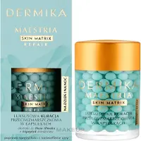 Dermika Maestria Skin Matrix Repair: Luxe anti-rimpelverzorging in capsules met slakkenextract, geschikt voor dag en nacht. 60 gram