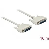 DeLOCK Serial Cable D-Sub 25 male to male 10 m